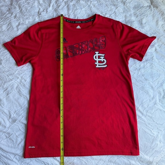Adidas St. Louis Cardinals Baseball Red Tee Shirt - Picture 4 of 5